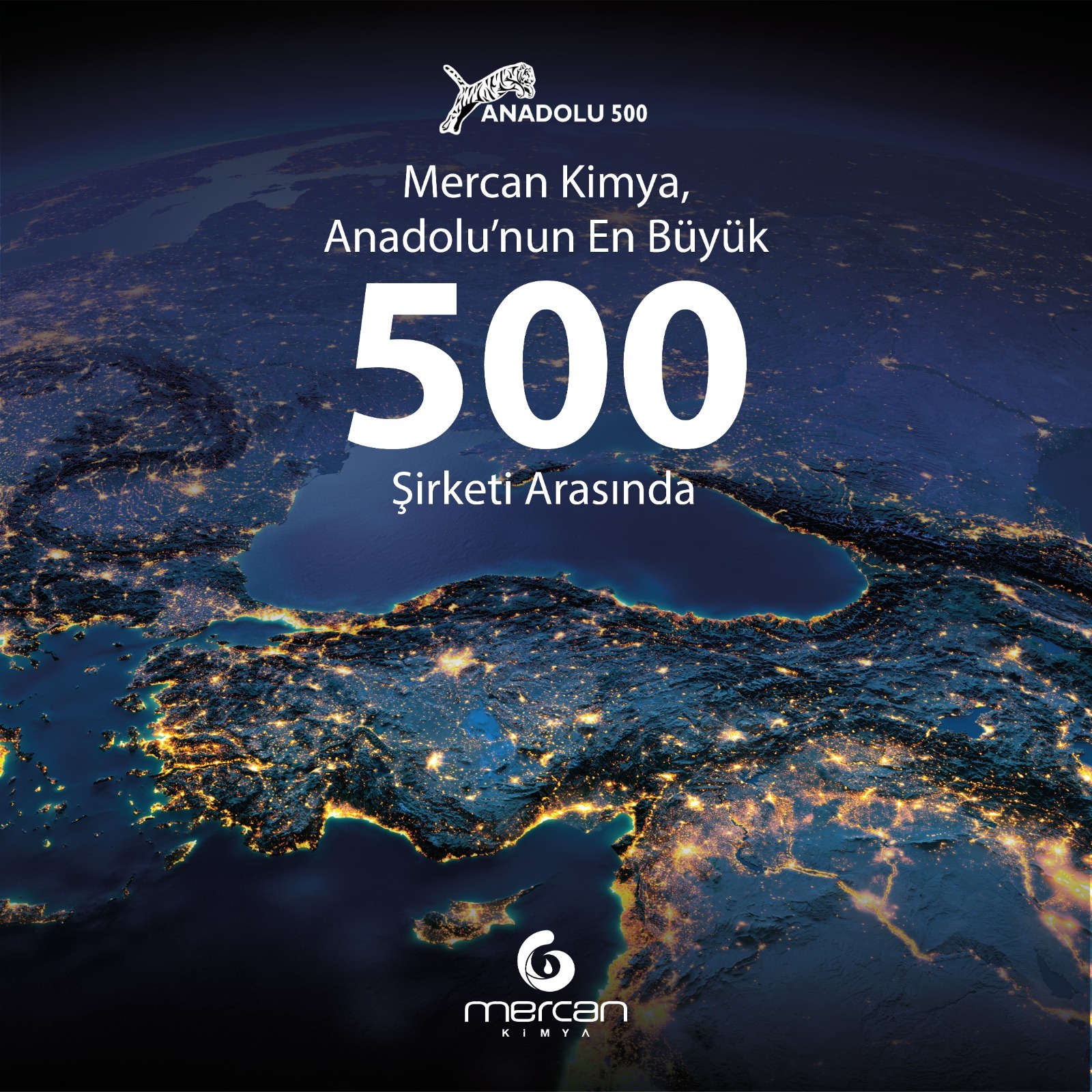 Cosmer Kimya olarak bu yılda da Anadolu'nun 500 büyük kuruluşu içindeyiz!