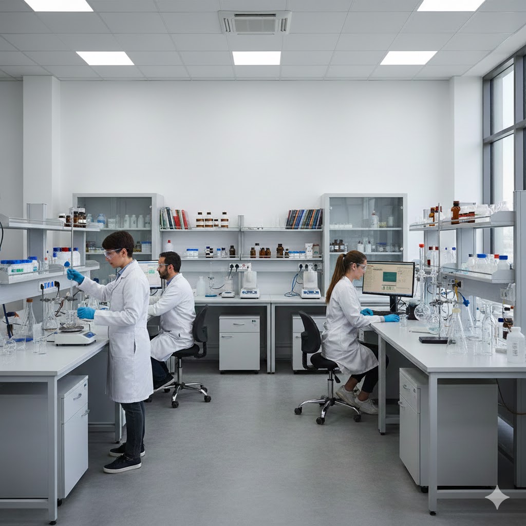 Ar-Ge & Laboratuvar - Mercan Kimya